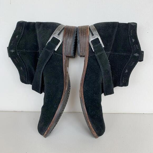 Ugg Australia Austin Suede Ankle Boot Black 6 - Picture 2 of 9